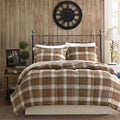 Classic Quilting Soft And Cozy Microfiber Solid Reverse Down Alternative Comforter Set Queen Multicolor Microfiber