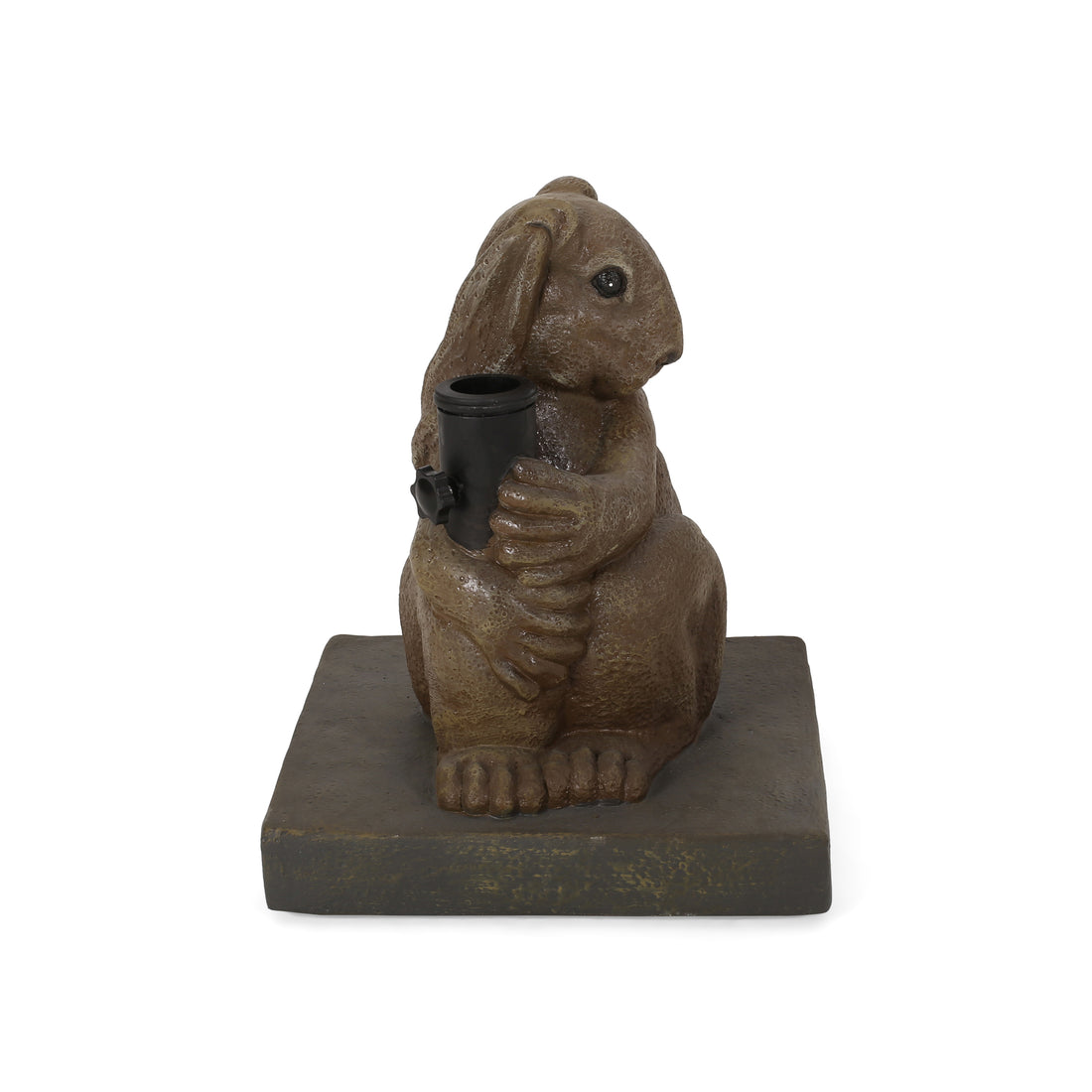 Rabbit Umbrella Base Light Brown Concrete