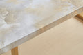 Luxurious Faux Marble Mdf Dinning Table For 6 Or 8, Rectangular 70.9