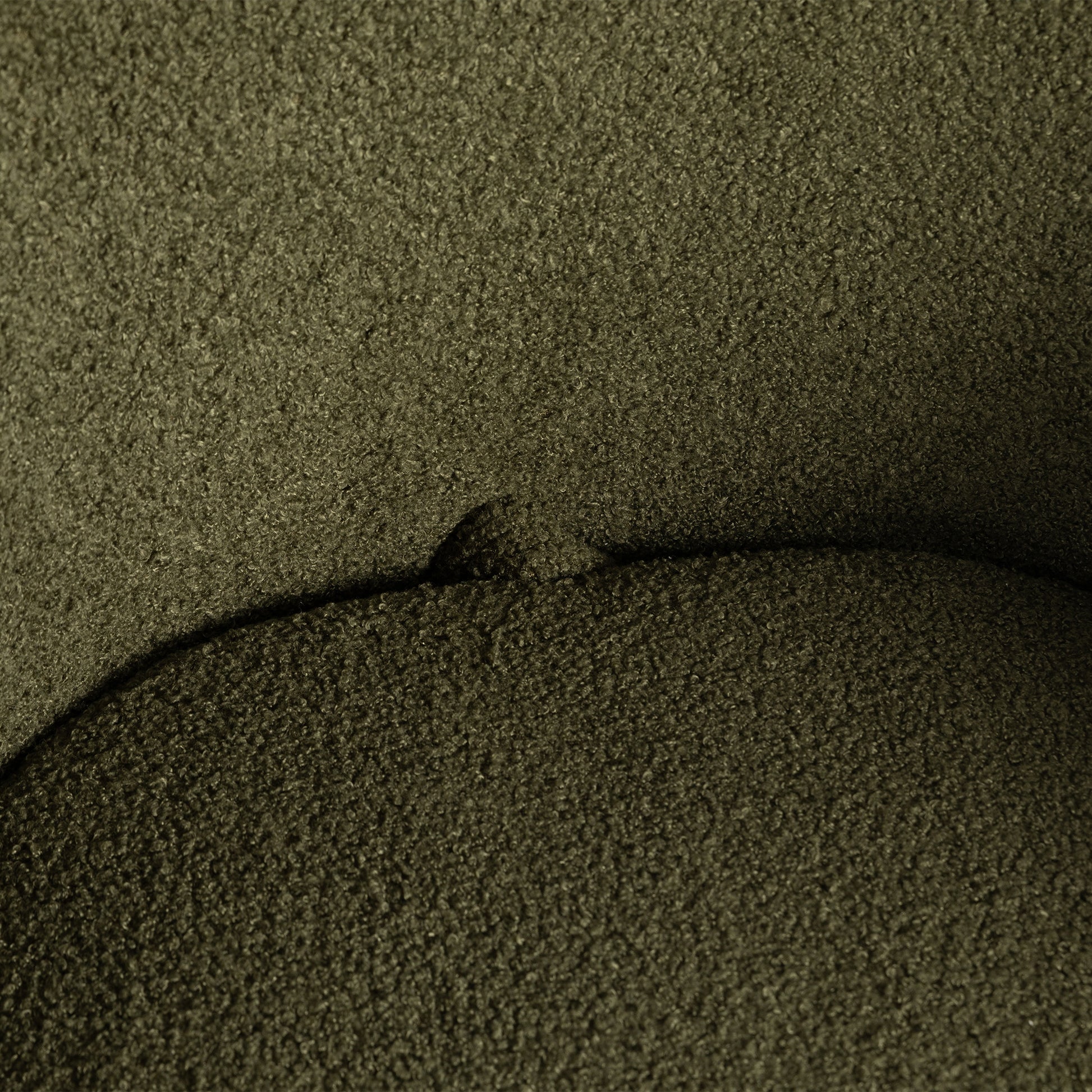 Upholstered Swivel Barrel Armchair With Storage Modern Living Room Side Chair For Bedroom Office Reading Spaces Teddy Fabric Dark Green Dark Green Foam Upholstered