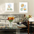 2 Piece Vignette I Beautiful Fall Most Of All White Framed Wall Art For Living Room, Bedroom Wall Art Print For Home Decor By Deb Strain Multicolor Wood Paper