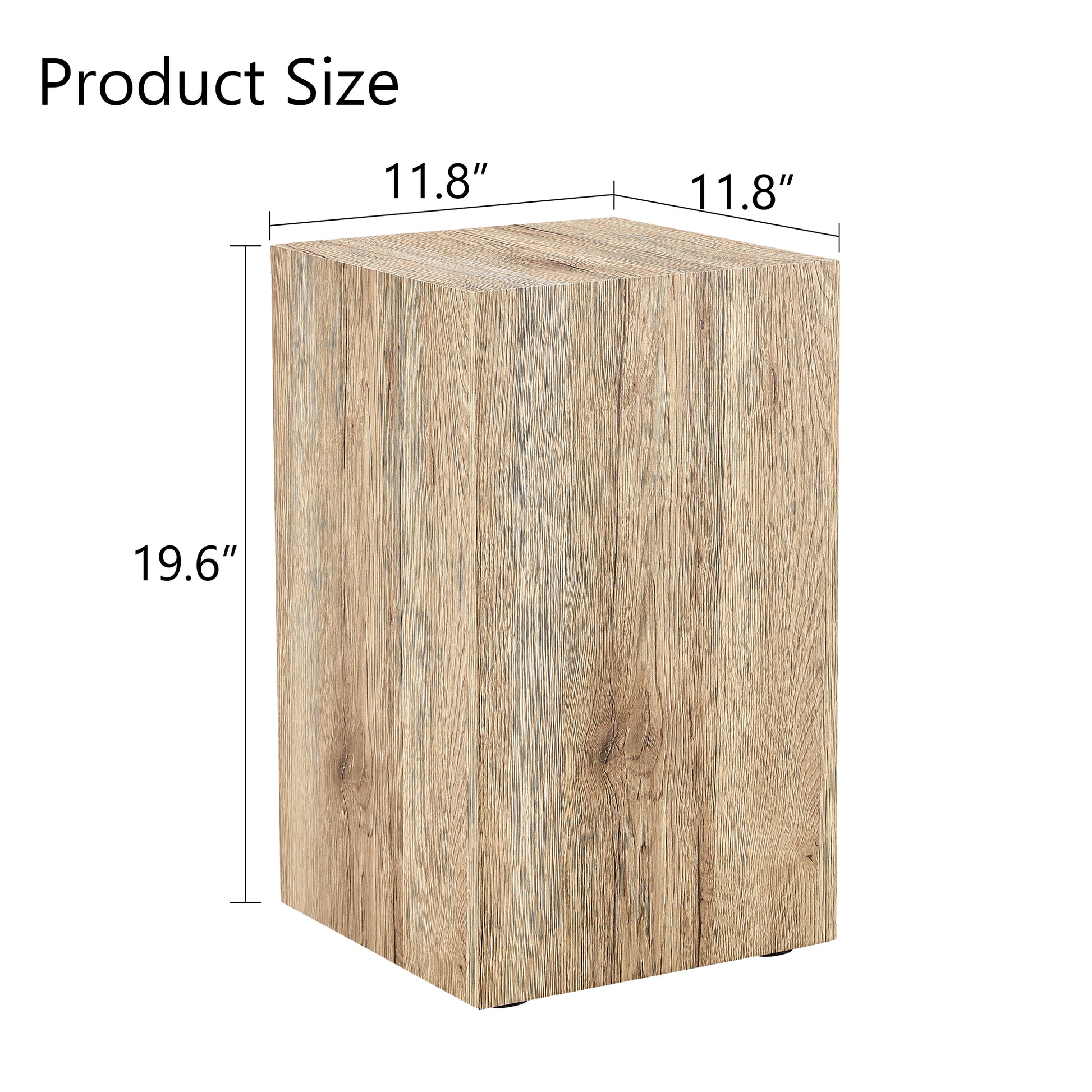 Elevate Your Living Space With This Modern Mdf Coffee Table That Showcases Smooth, Light Wood Color Texture Patterns. It Is Characterized By Stylish Design. Wood Mdf