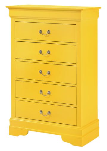 Louisphillipe G02102 Ch Chestyellow Yellow Particle Board