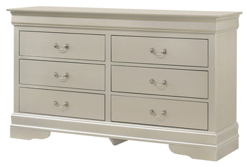 Louisphillipe G02103 D Dressersilver Champagne Champagne Particle Board