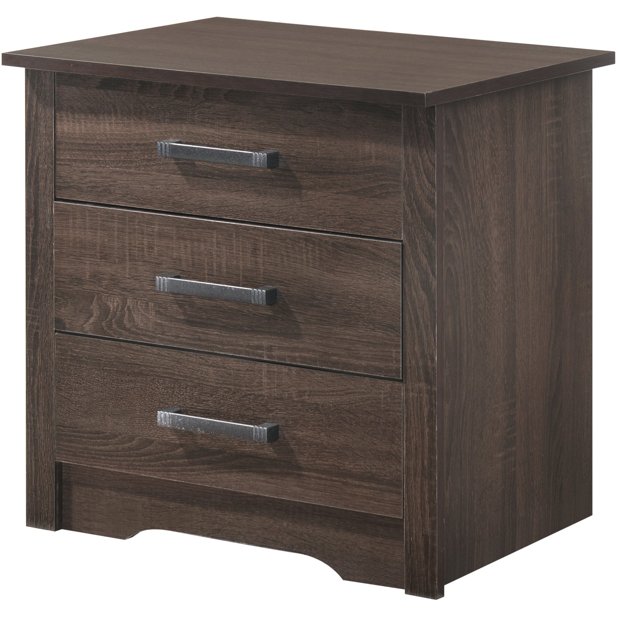 Hudson G028 N Rta Nightstandwenge Brown Particle Board