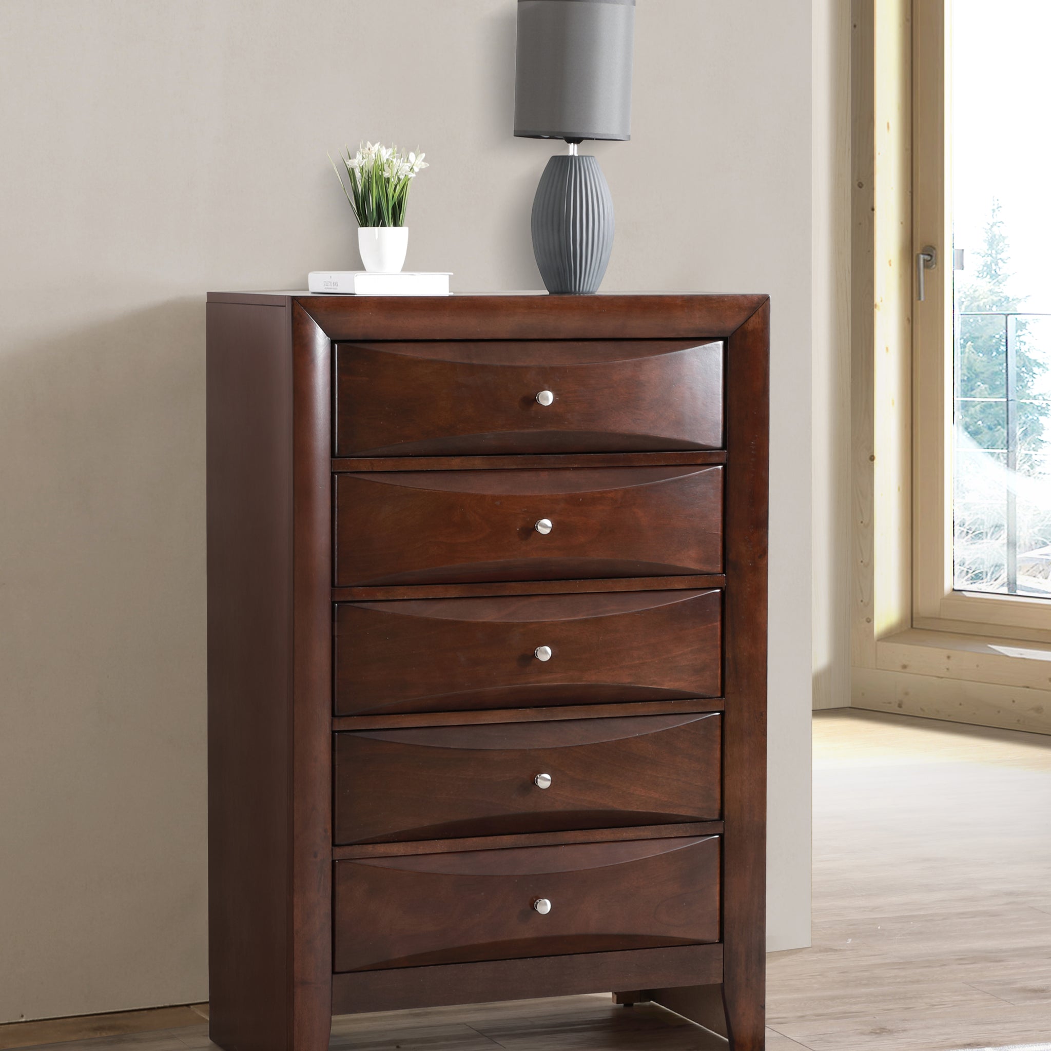 Marilla G1525 Ch Chestcappuccino Beige Particle Board