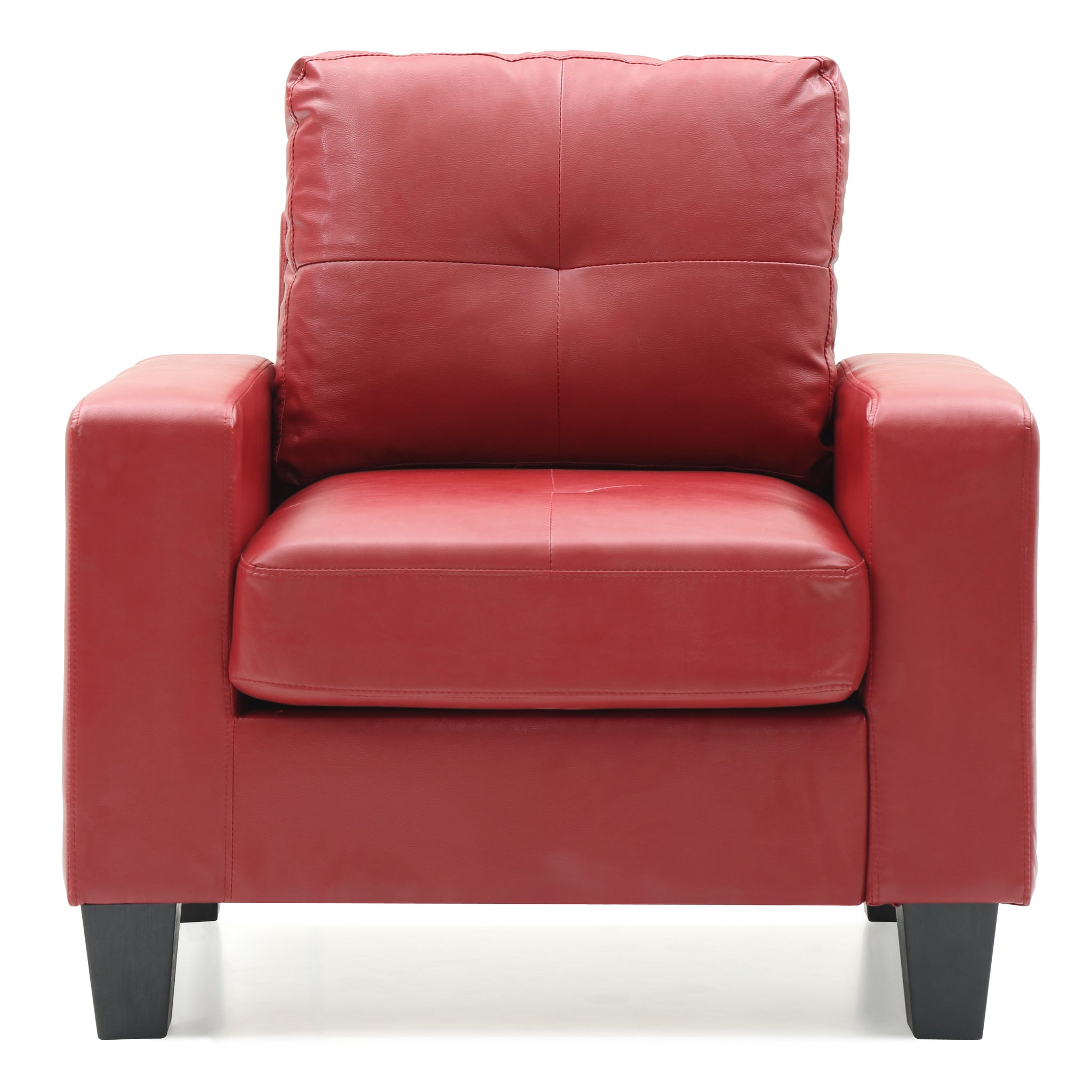 Newbury G465A C Newbury Club Chairred Red Foam Pu