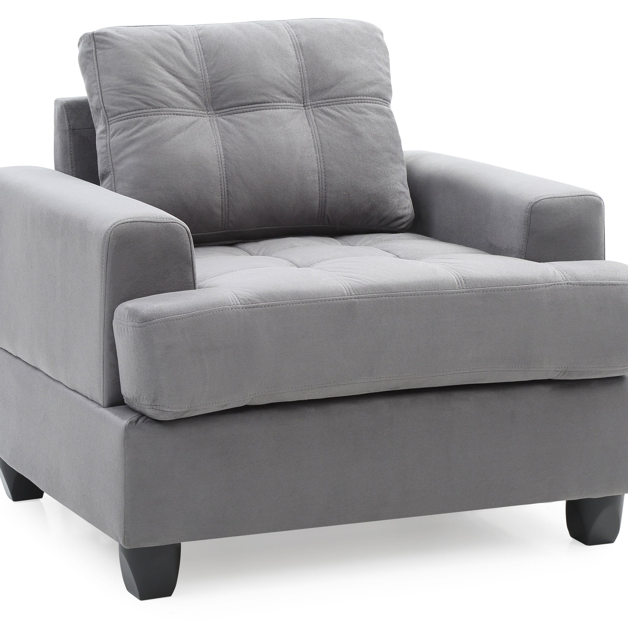 Sandridge G513A C Chairgray Gray Foam Microfiber