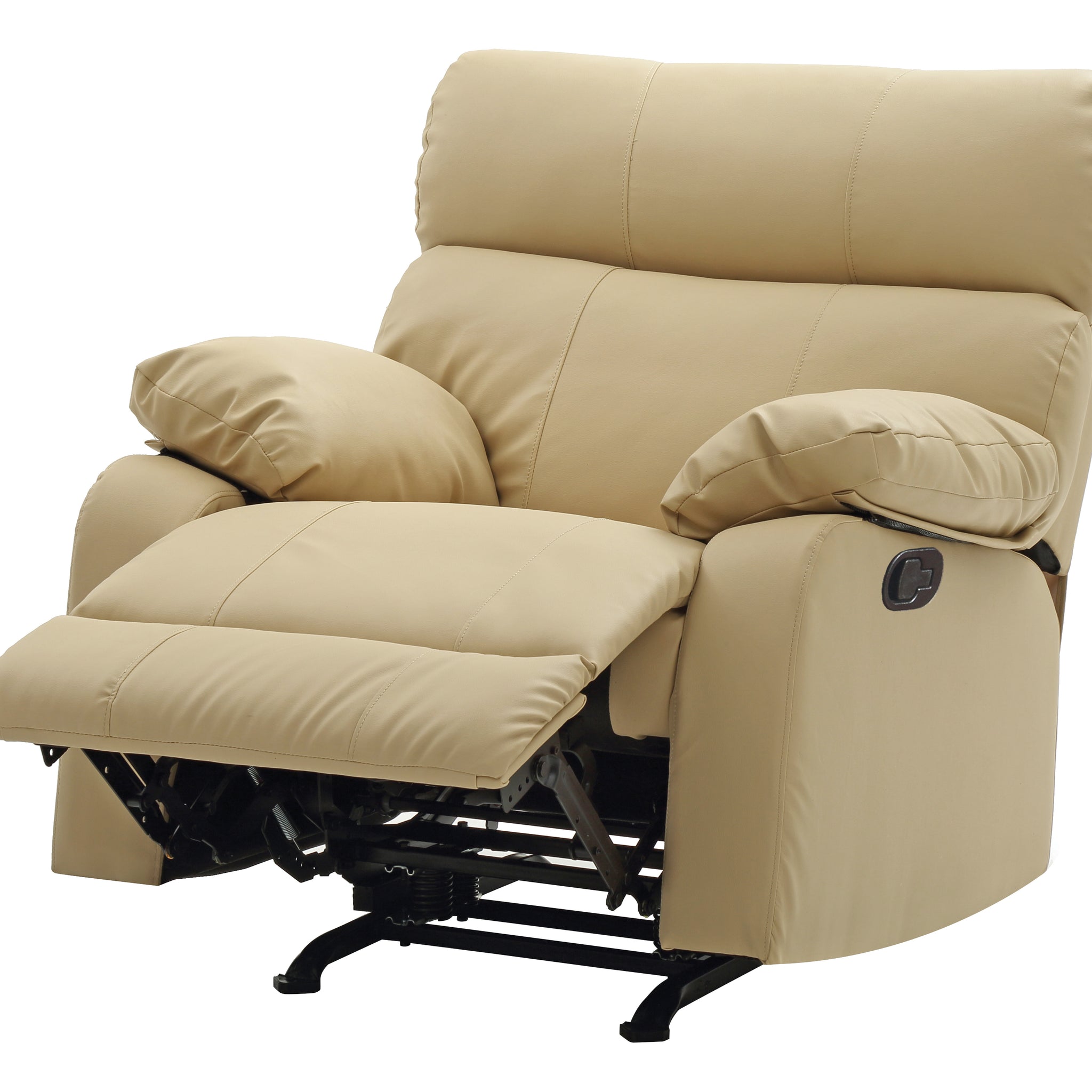 Manny G536 Rc Rocker Reclinerbeige Beige Foam Pu