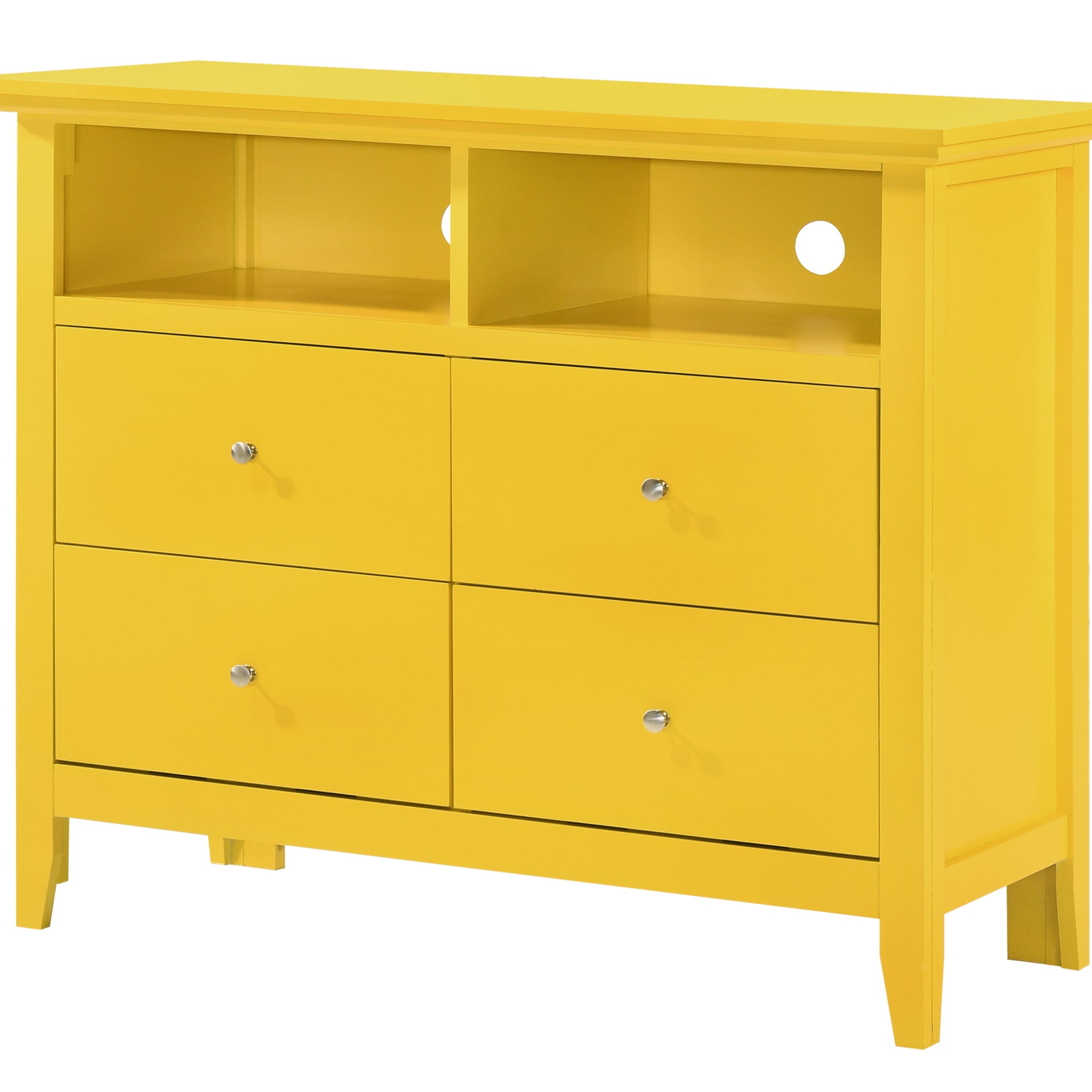 Hammond G5402 Tv Media Chestyellow Yellow Particle Board