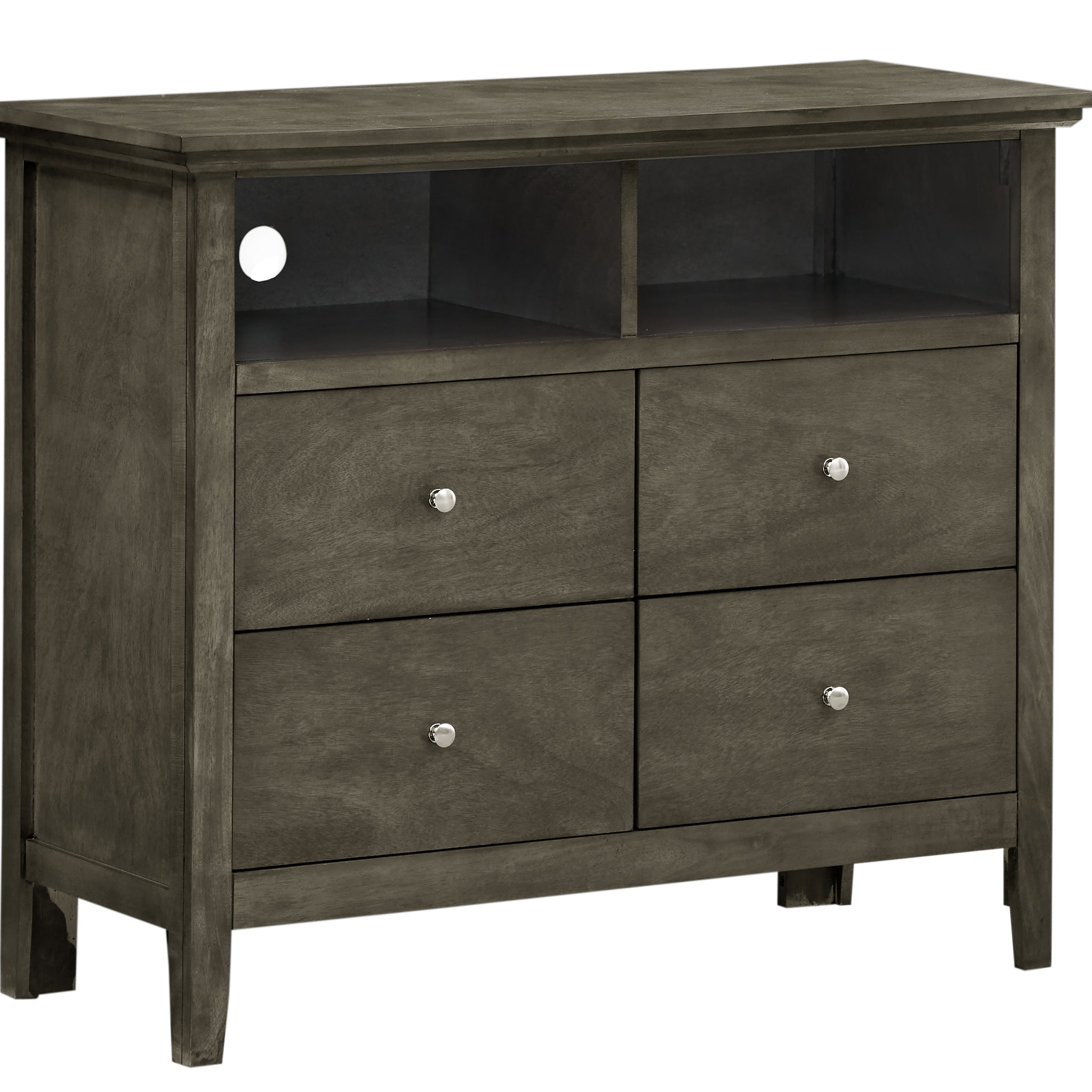 Hammond G5405 Tv Media Chestgray Gray Particle Board