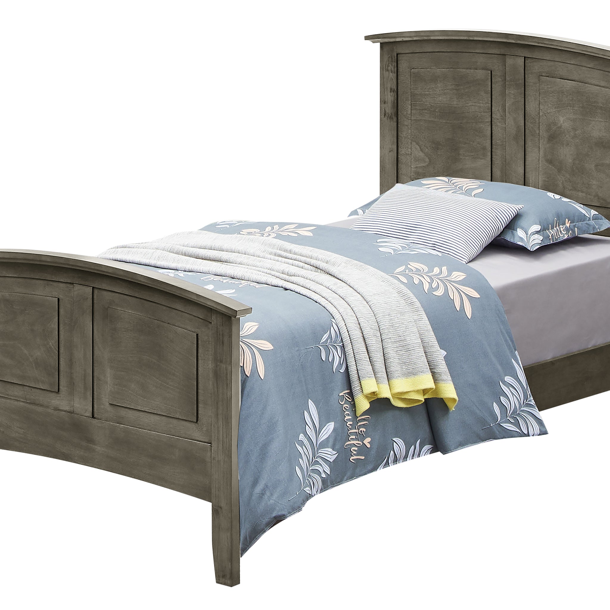 Hammond G5405A Tb Twin Bed 2 Boxes Gray Twin Gray Bedroom Particle Board