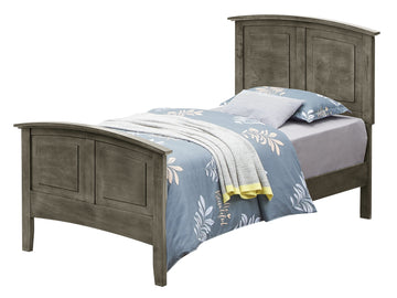 Hammond G5405A Tb Twin Bed 2 Boxes Gray Twin Gray Bedroom Particle Board