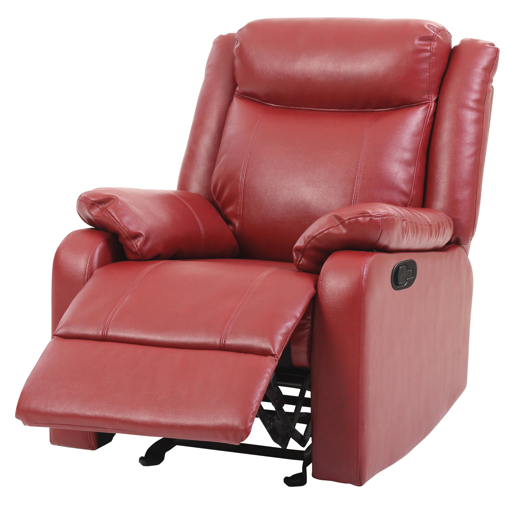 Ward G765A Rc Rocker Reclinerred Red Foam Pu