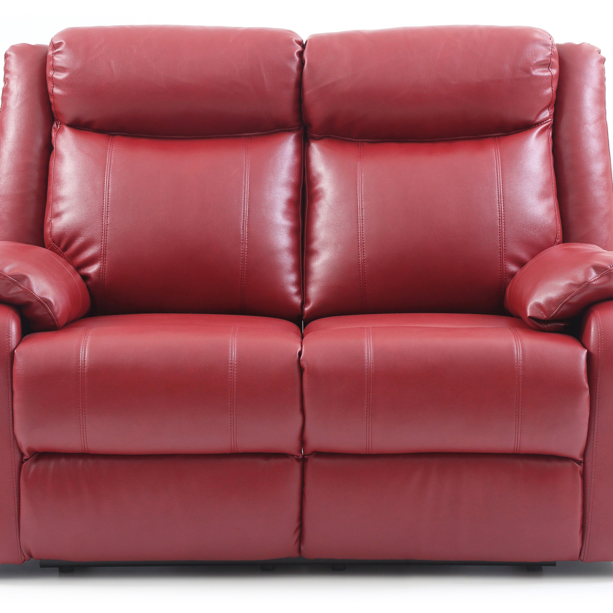 Ward G765A Rl Double Reclining Beautiful Seatred Red Foam Pu