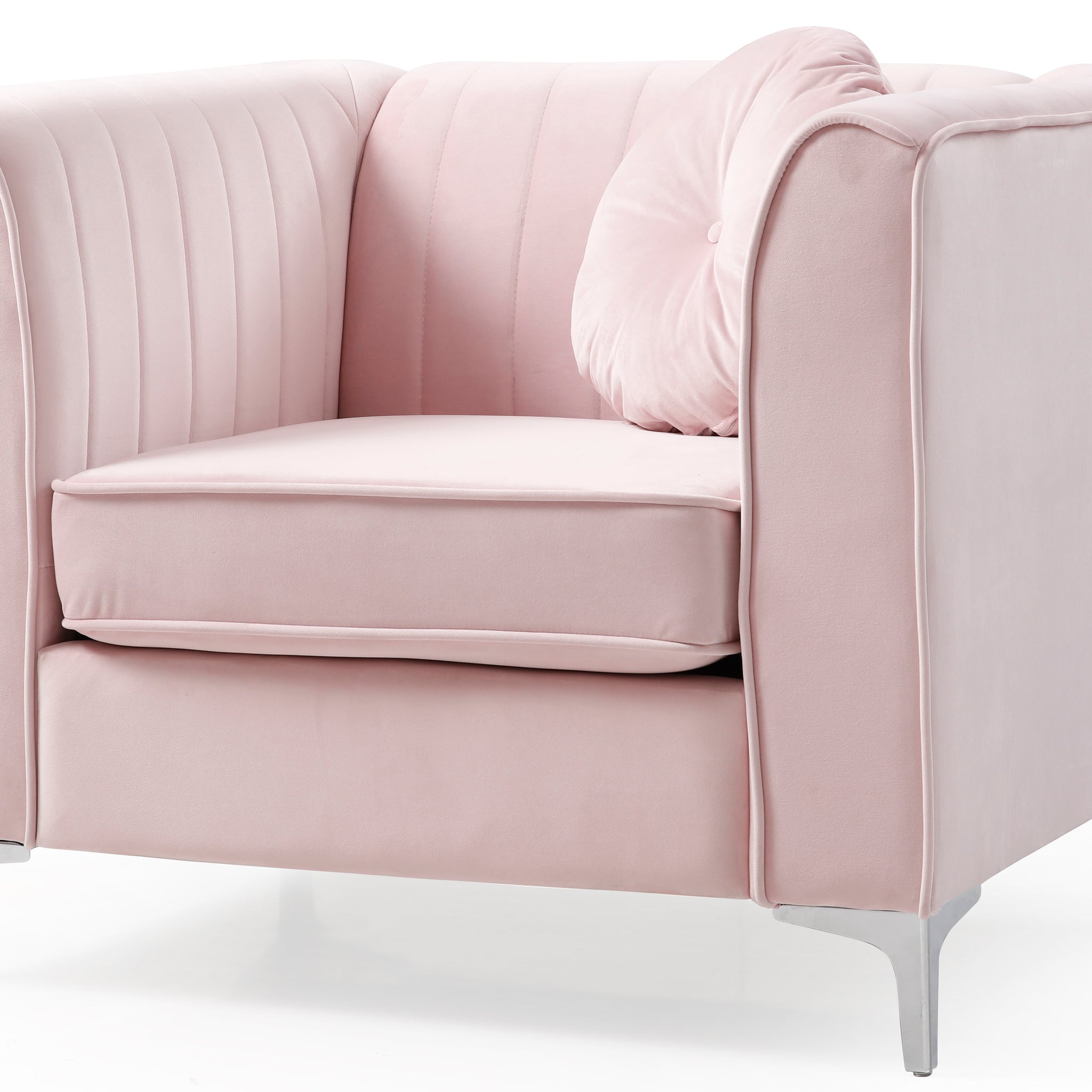 Delray G794A C Chairpink Pink Foam Velvet