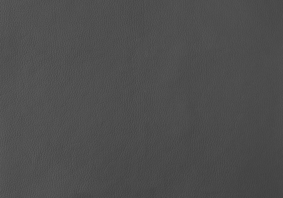 Dining Chair, Set Of 2, Side, Upholstered, Kitchen, Dining Room, Grey Leather Look, Chrome Metal, Contemporary, Modern Grey Foam Faux Leather