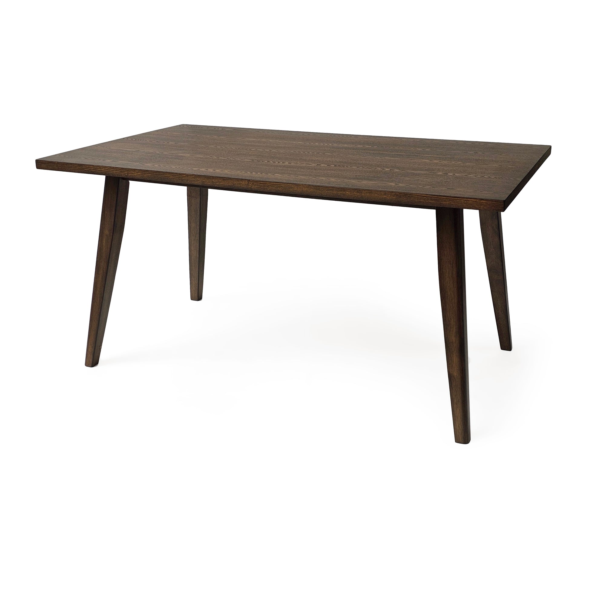 Indoor Wood Dining Set,Dining Chairs Set Of 6 Dining Table Brown Brown Rubber Wood