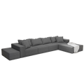 Modern Upholstered Sectional Sofa Couch Set,Modular 132