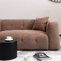 2297 Brown Sofa Brown Fabric 3 Seat