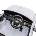 Licensed Lexus Lx600 24V Two Seater Kids Ride On Car W Parents Control,Seat Width 20 Inches,2Wd,Four Wheel Suspension,Bluetooth,Mp3,Music,Adjustable Volume,Power Display,Speeds 1.86 3.11Mph For Kids. White Polypropylene