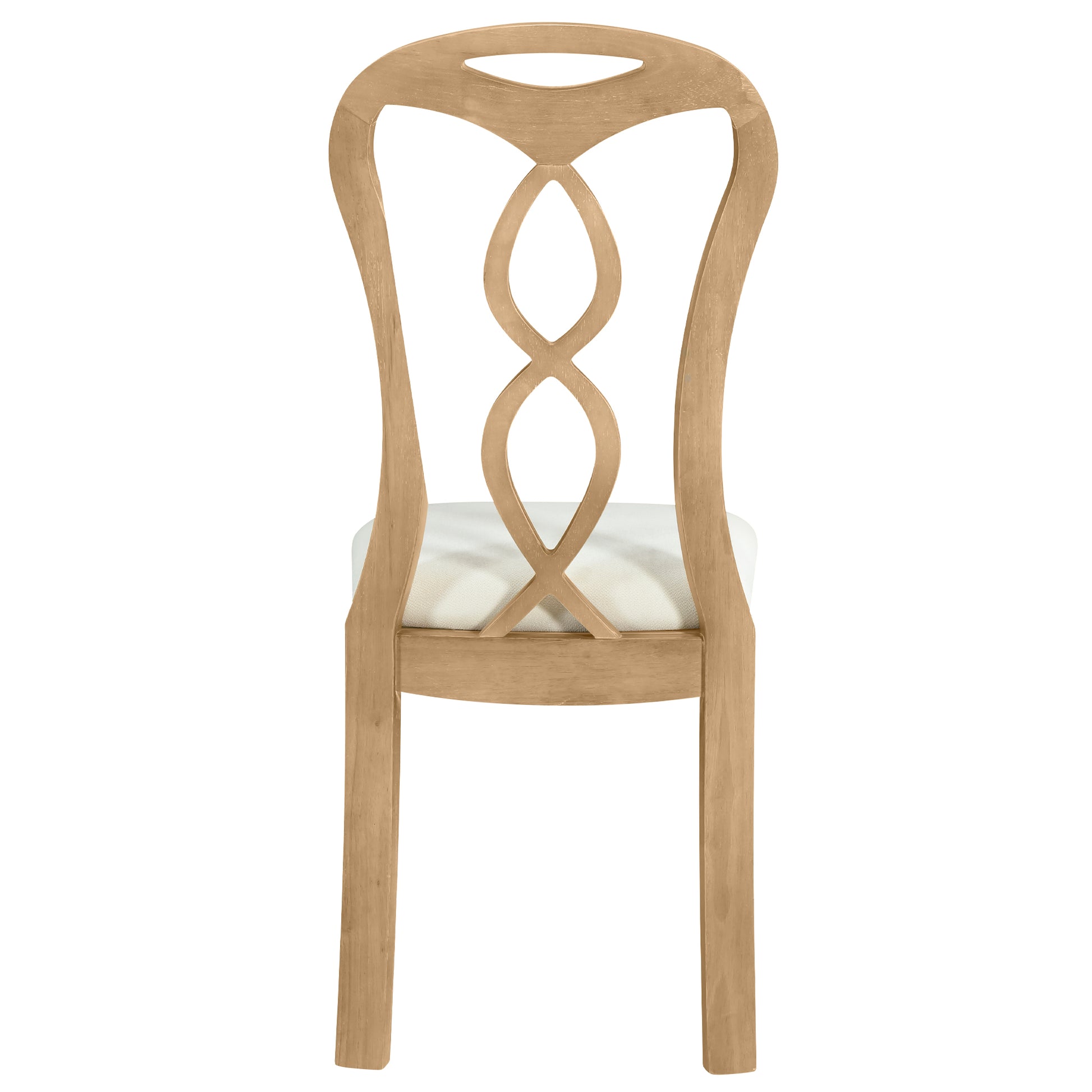 Retro 6 Piece Trestle Dining Table Set With Upholstered Dining Chairs And Dining Bench, Smooth Dining Backs For Dining Room, Living Room, Kitchen, Natural Upholstered Chair Wood Natural Beige Seats 6 Wood Dining Room Solid Wood Rubberwood Trestle