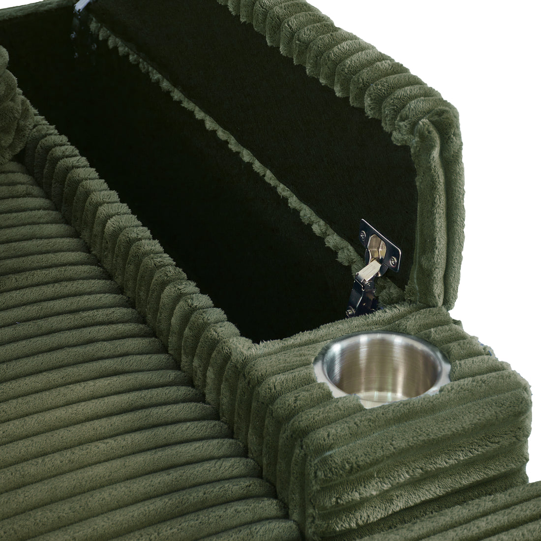 Seat Green Green Plywood 2 Seat