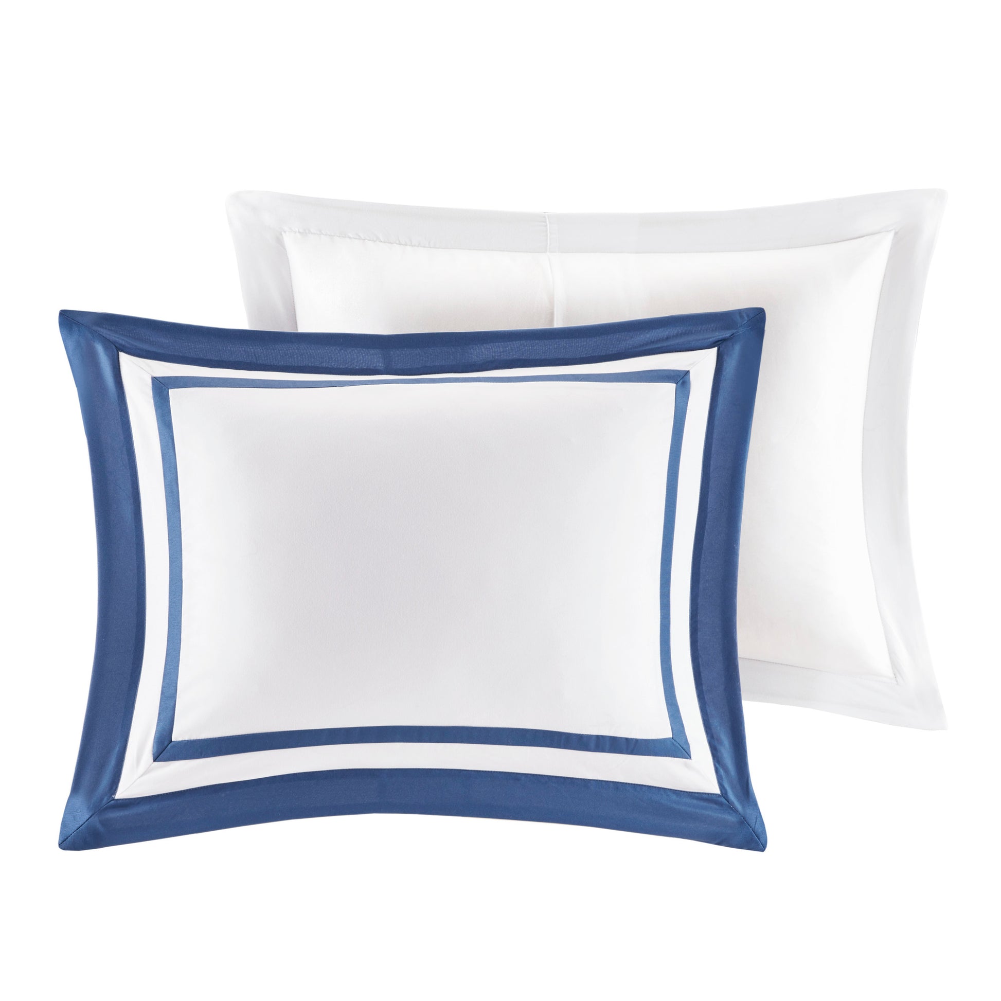 8 Piece Comforter And Quilt Set Collection Navy King Cal King King Navy Polyester