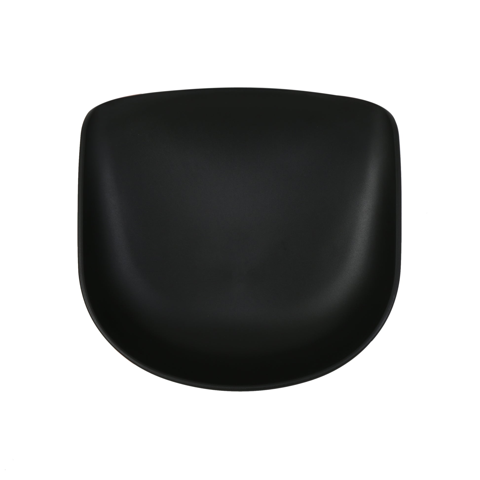 Barstool Set Of 2 Black Polypropylene