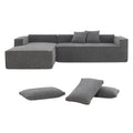 9587G Package Gray Chenille 1 Seat
