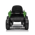 Ride On Tractor With Trailer,24V 400W Powered Electric Tractor Toy W Remote Control,Electric Car For Kids,Three Speed Adjustable,Power Display, Usb,Mp3 ,Bluetooth,Led Light,Two Point Safety Belt. Emerald 50 99 Lbs Polypropylene