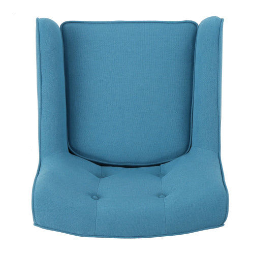 Arm Chair Teal Fabric