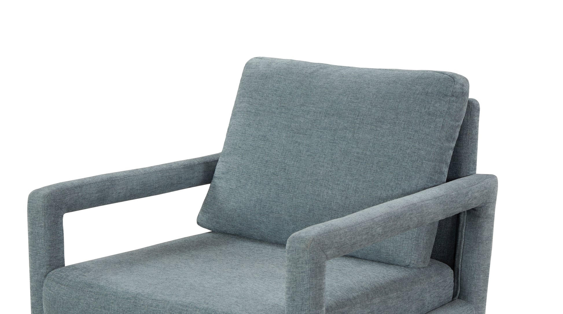 Mid Century Armchair2Pcs, Accent Chair With Wood Legs & Soft Cushion For Living Room, Bedroom, Home Office, Study, Dim Grey Grey Foam Wood Fabric