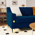 Fx P85 2S Bu 2 Seats Sofa Blue Velvet 2 Seat