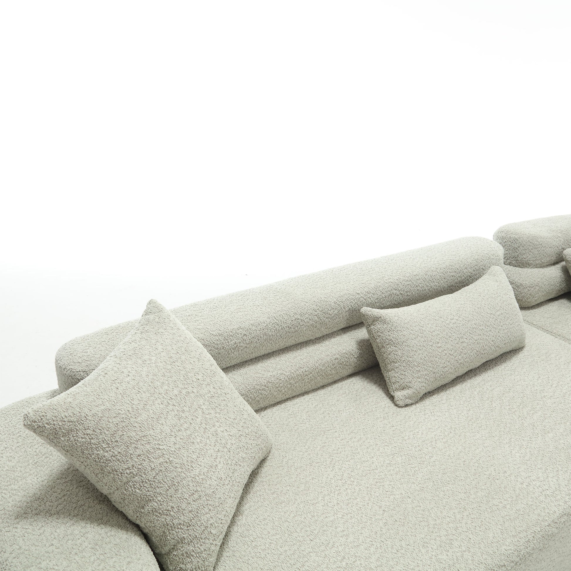 Unique Modeling Design,Upholstered Indoor Furniture,Foam Filled Sleeper Sofa Bed For Living Room,Bedroom,3 Colors Green Primary Living Space Modern Foam Polyester 4 Seat