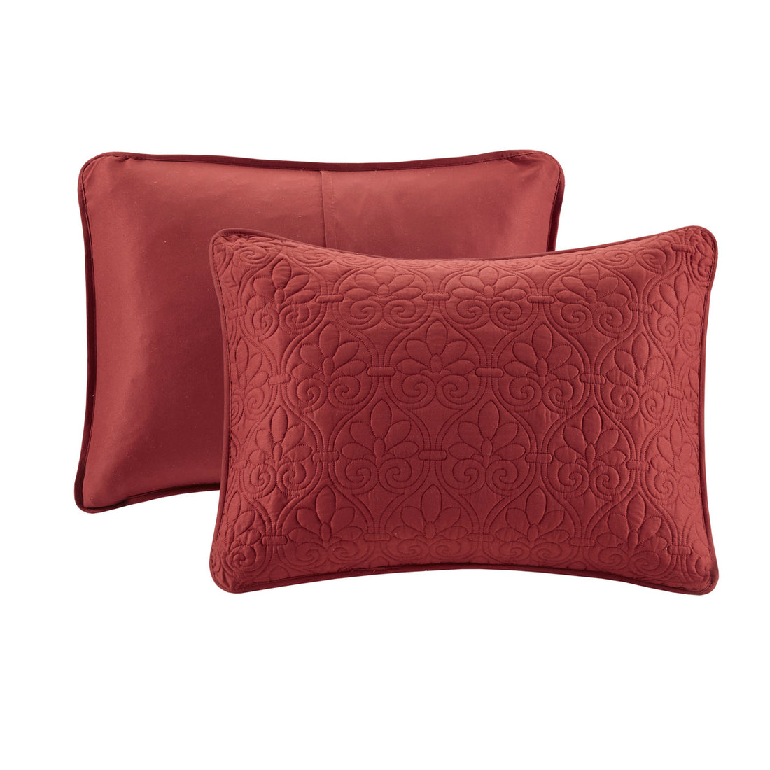 Reversible Bedspread Set Red Queen Red Cotton