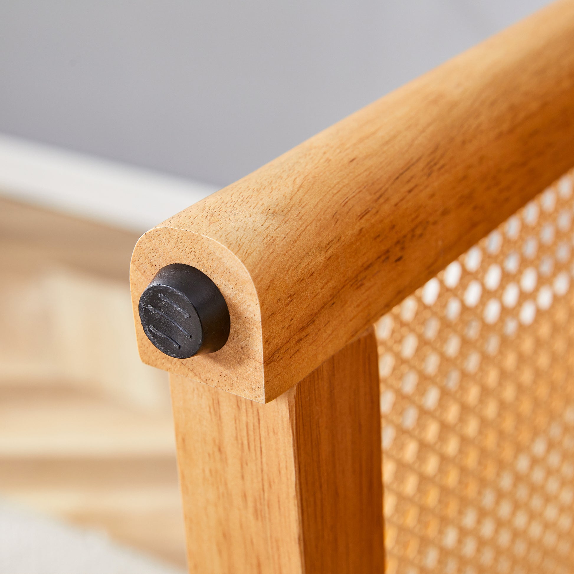 Chinese Country Retro Solid Wood Dining Table, Simple Modern Imitation Rattan Dining Table, Wooden Dining Table, Desk. Suitable For Dining Room, Living Room, Office Wood Rubber Wood