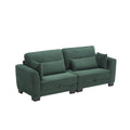 United Modular Sectional Sofa L Shaped Modular Couch With Reversible Chaise Modular Sofa Sectional Couch With Storage Seats Emerald Velvet 2 Seat