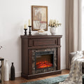 Only Mantel Not Included Fireplace Cherry,41.34