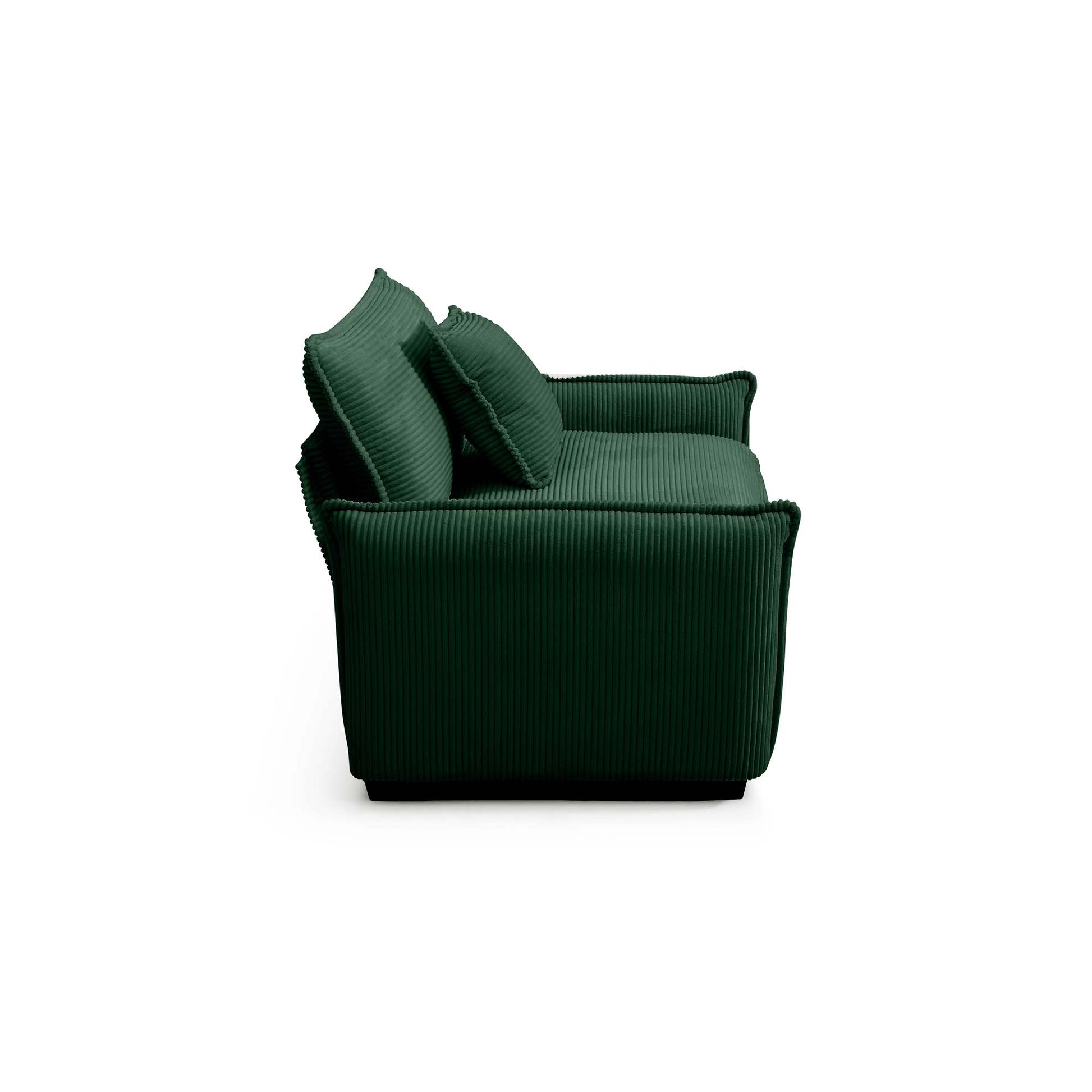 Modern Living Room Sofa Two Pieces Set, Suitable For Living Room And Small Apartment2 Pieces Sofa Set Consists Of A Single Seat Sofa And A 2 Seater Sofas,Green Corduroy Green Corduroy 3 Seat