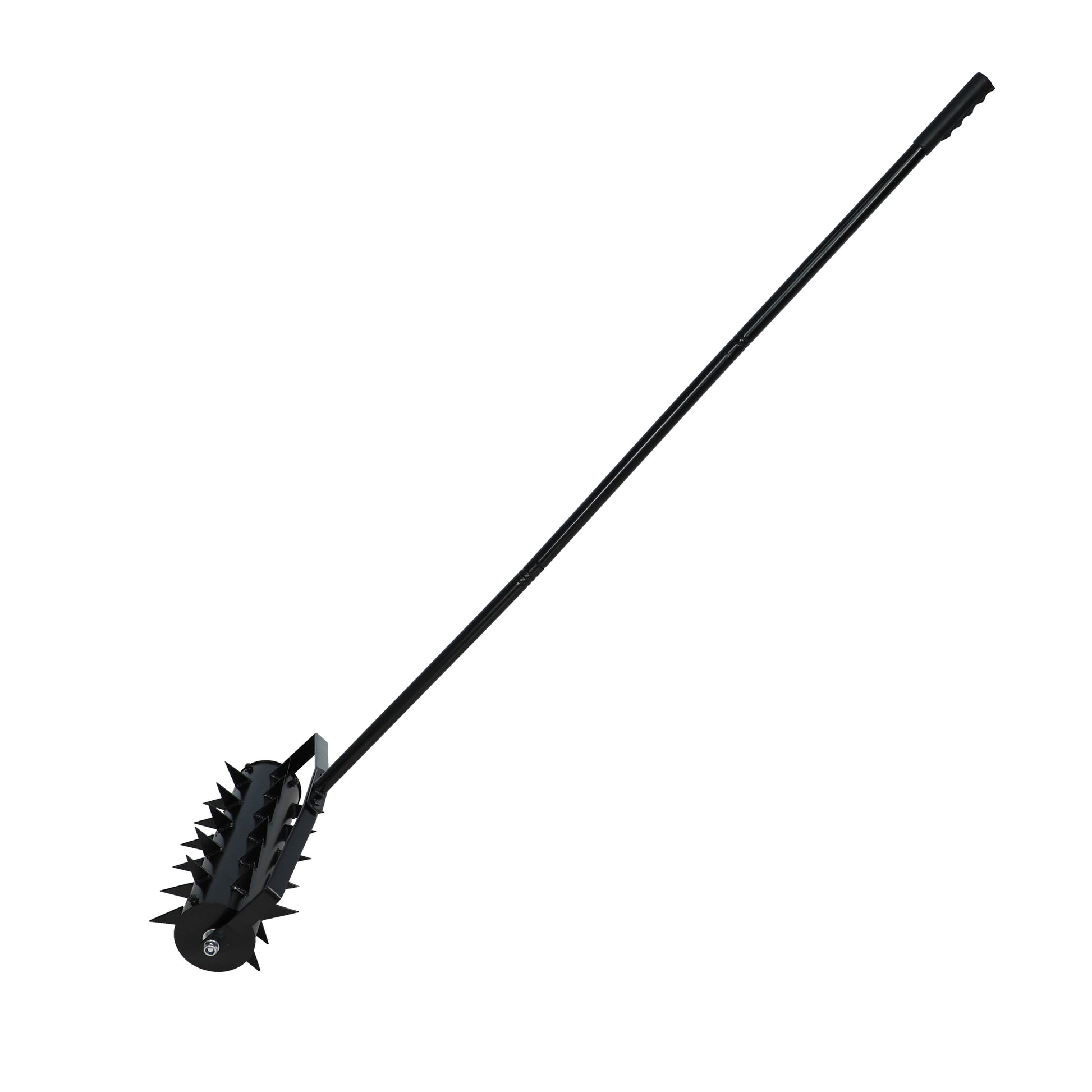 Lawn Aerators, Gardens, Yards, Loose Soil In Farmland,Gardening Lawn Aerator Tool, Upgraded Heavy Duty Aerator Lawn Soil Penetrator Spikes, For Garden Grass Patio Yard. Black Iron