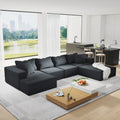 Modern Upholstered Sectional Sofa Couch Set,Modular 132