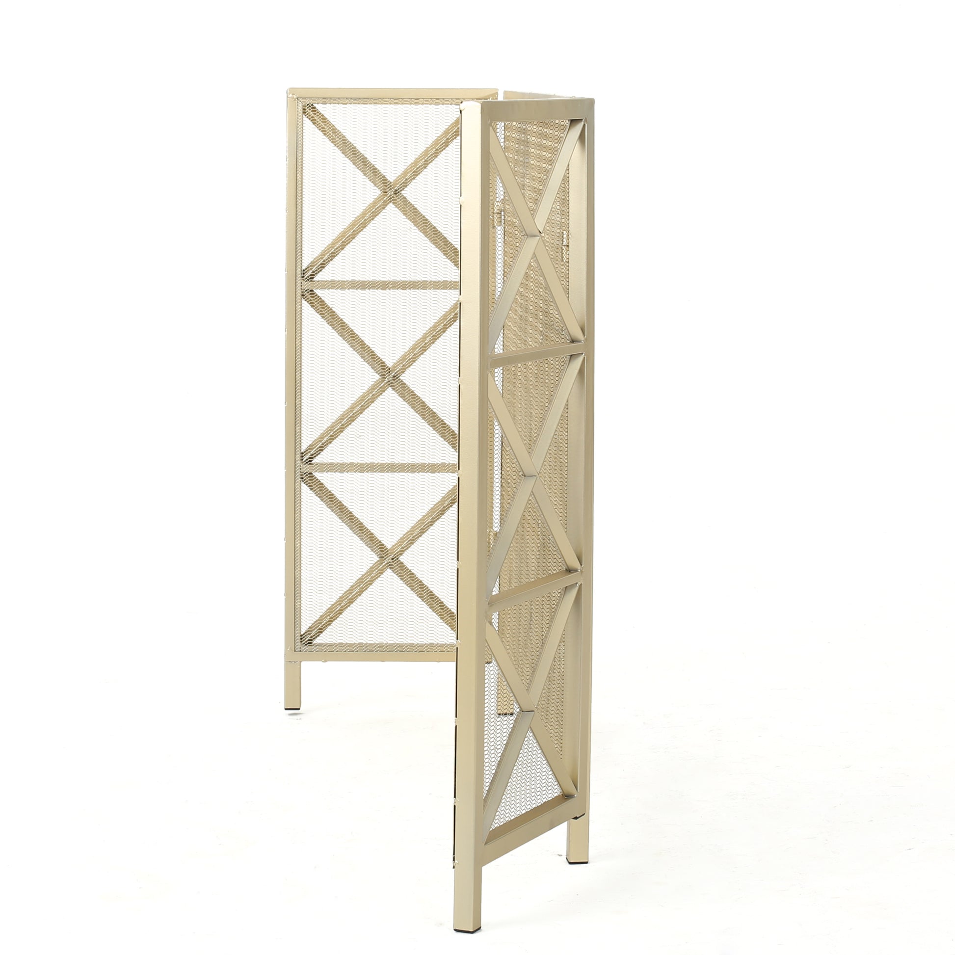 Fire Screens Gold Iron