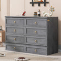 Queen Murphy Bed With Large Drawers,Gray Queen Gray Plywood