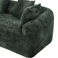 Coolmore Boucle Sofa 3 Seater For Living Room Oversized Comfy Sofa L Shape Sofa Couch With Chaise Home Furniture Sleeper Sectional Sofa For Apartment, Office Left Hand Facing Green Green Primary Living Space Foam Boucle 3 Seat