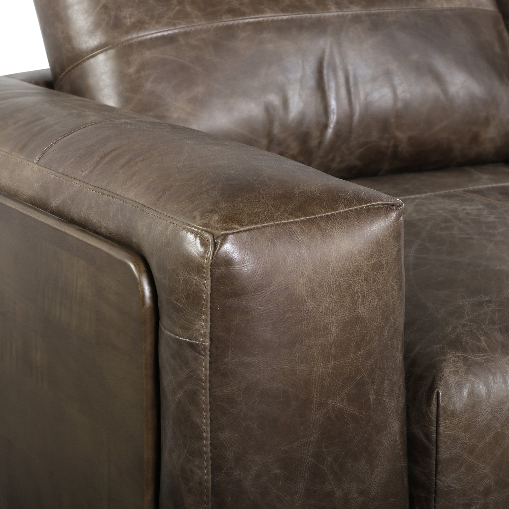 Club Chair Espresso Rubber Wood