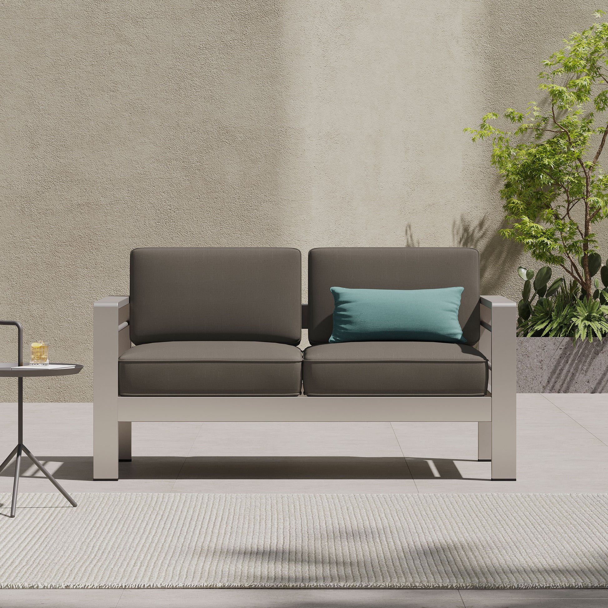 Cape Coral Kd Seat Khaki Aluminium