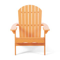 Malibu Adirondack Chair Tangerine Acacia Wood