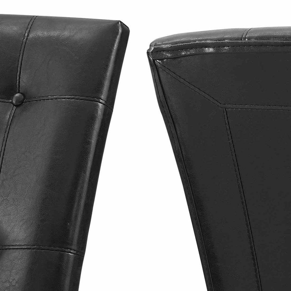 Francis Pu Side Chair Set Of 2 Black Black Wood