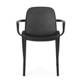 Gardenia Chair Black Polypropylene